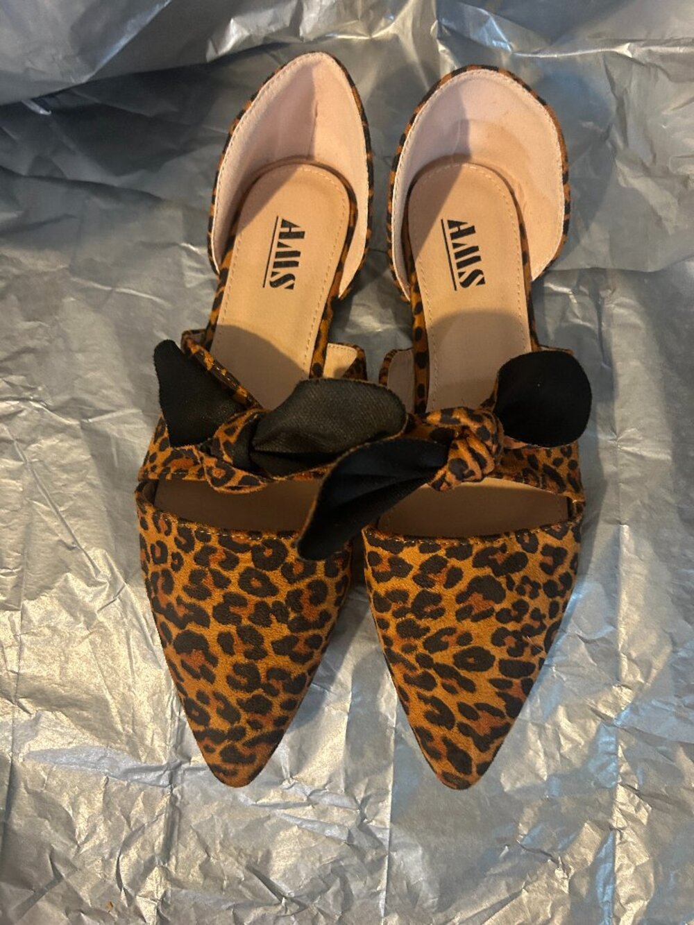 AMS Leopard Print Shoes